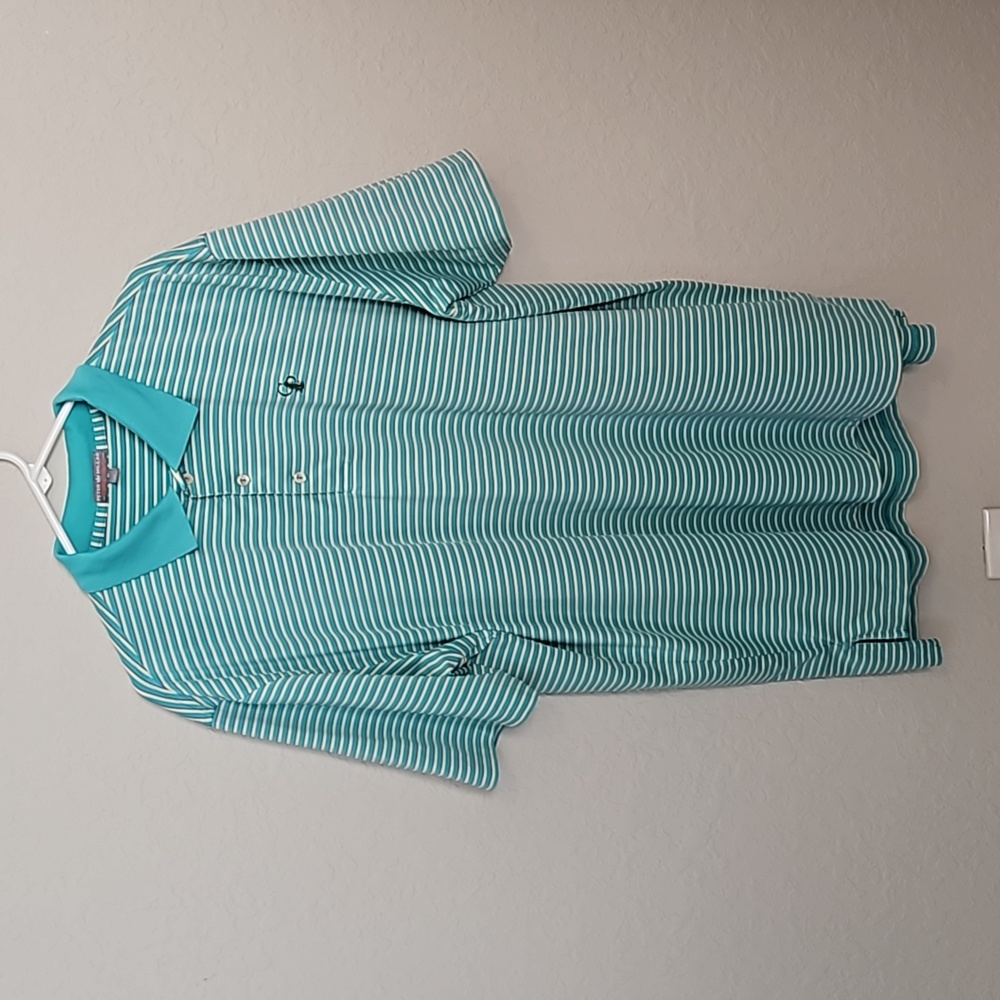 Peter Millar Summer Comfort mens striped polo, size XL - Picture 7 of 8